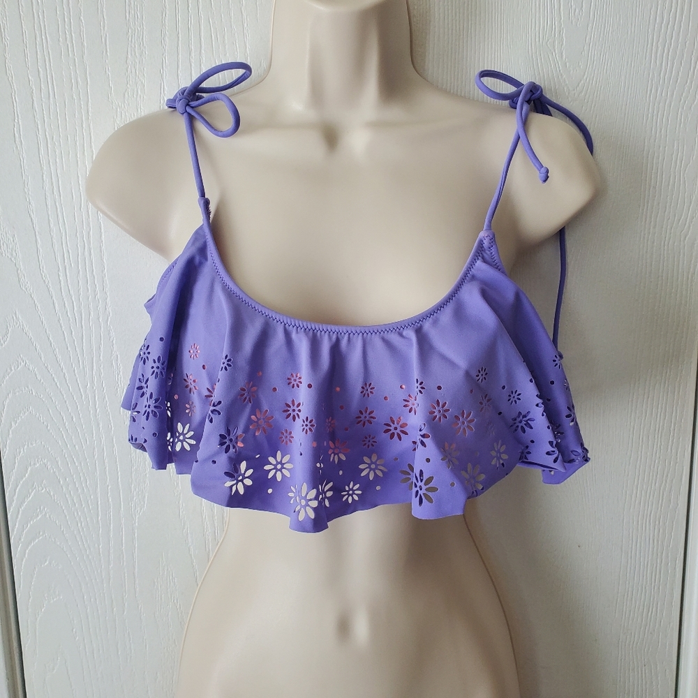 Pink Victoria's Secret Ruffle Bikini Swim …